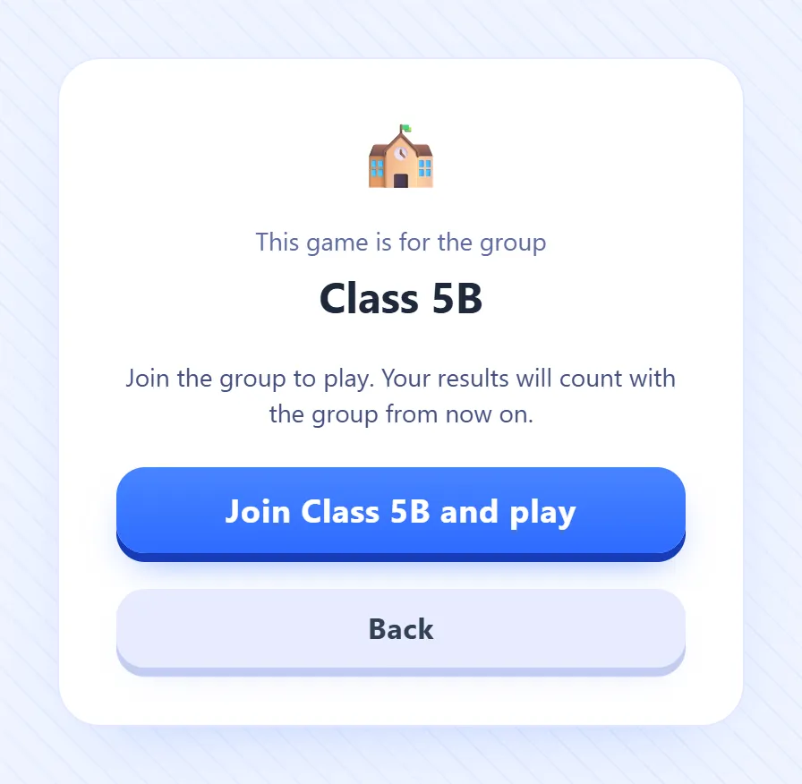A student who is not in the group yet, on a computer