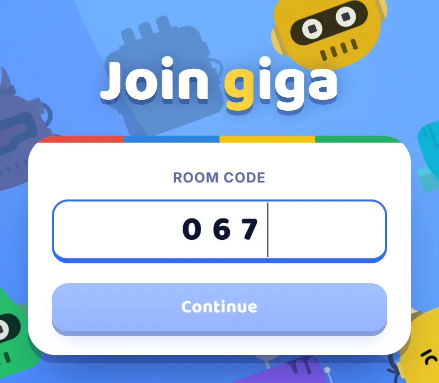 Go to giga-quizzes.com/play, on a computer