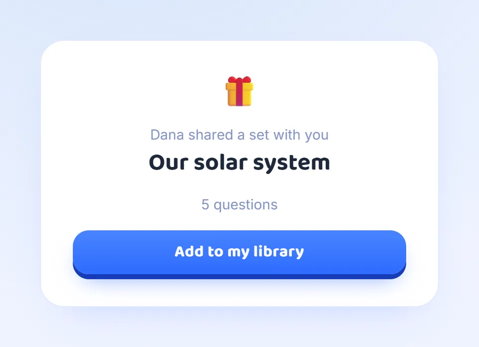 Or share a link, on a computer