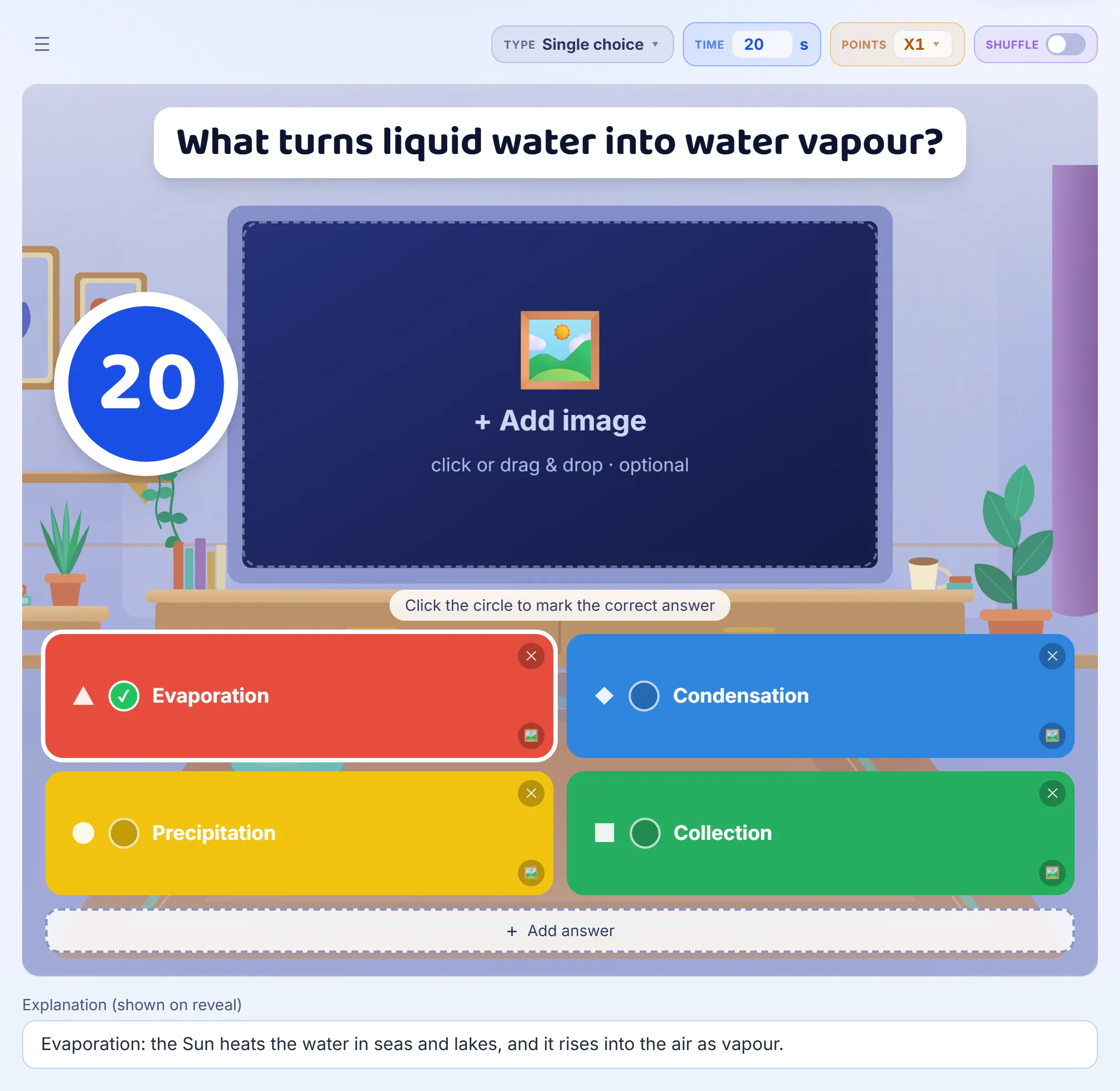Explain every answer, on a computer